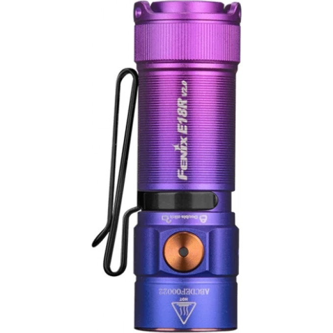 Фонарь FENIX E18R V2.0 NEBULA E18RV20Nb Фонарь FENIX E18R V2.0 NEBULA E18RV20Nb