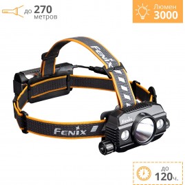 Налобный фонарь FENIX HP30R V2.0 + Подарок